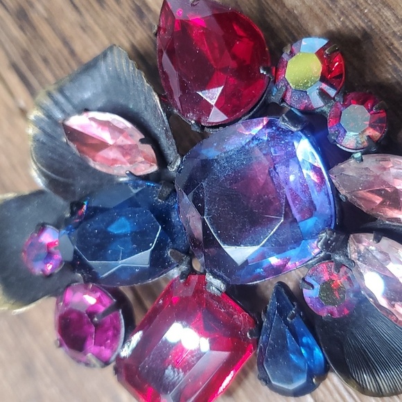 Juliana fruit salad colorful jubilee brooch collectible B810 - Picture 3 of 4